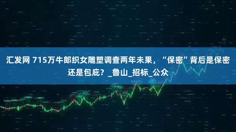 汇发网 715万牛郎织女雕塑调查两年未果，“保密”背后是保密还是包庇？_鲁山_招标_公众