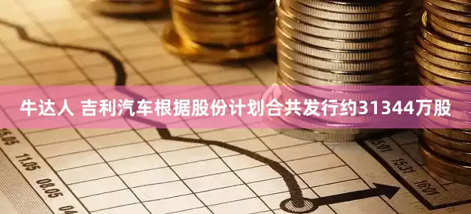 牛达人 吉利汽车根据股份计划合共发行约31344万股